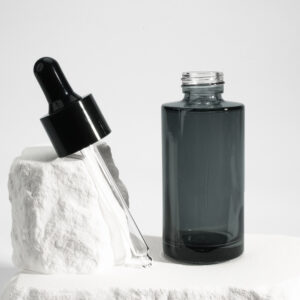 Dark Green Glass Bottle