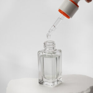 Oil Square Glass Dropper Bottle
