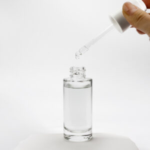 White Dropper Essence Glass Dropper Bottle