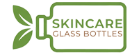 skincare glass bottle
